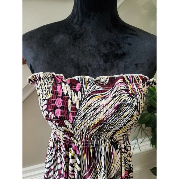 Just Love Women's Multicolor Polyester Off The Shoulder Long Maxi Dress Size L - Picture 5 of 10